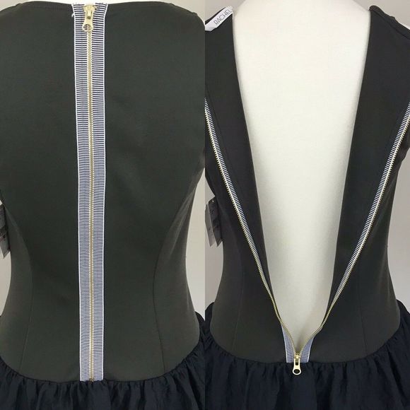 RACHEL Rachel Roy Sleeveless Ruffle Hem Dress 10 - Picture 4 of 8